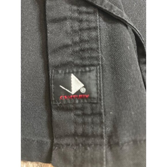 CENTURY UNIFORMS MEN'S BLACK BELT CLUB MARTIAL ARTS JACKET SZ 3/S - Picture 6 of 7